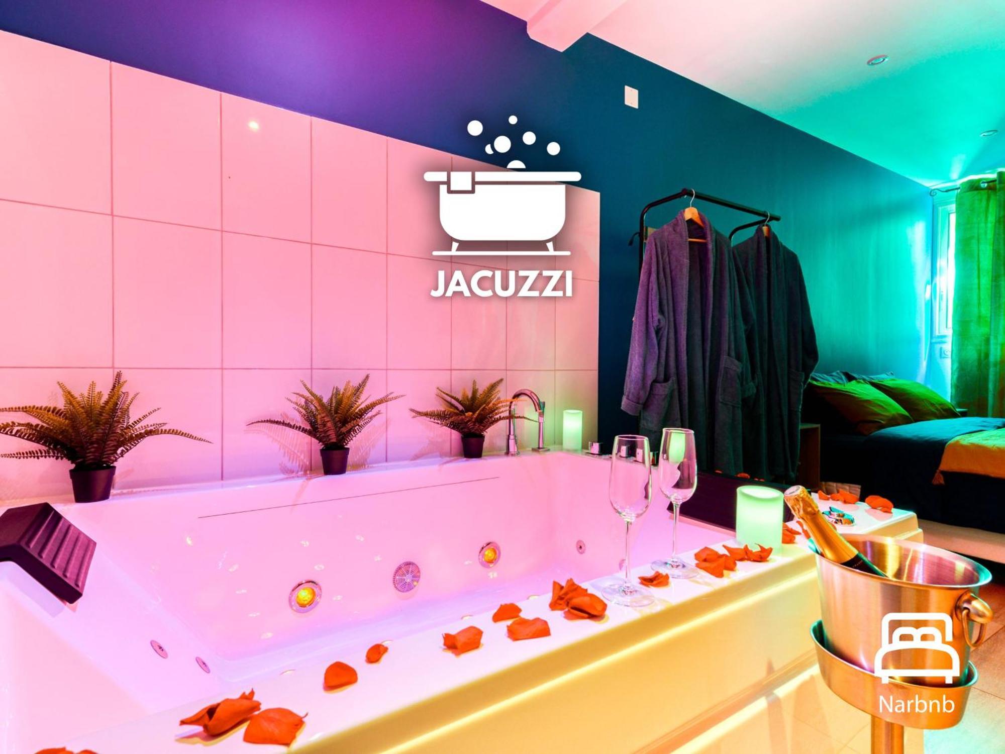 Narbnb - Eden Suite - Jacuzzi - Parking - Clim Narbonne Ngoại thất bức ảnh